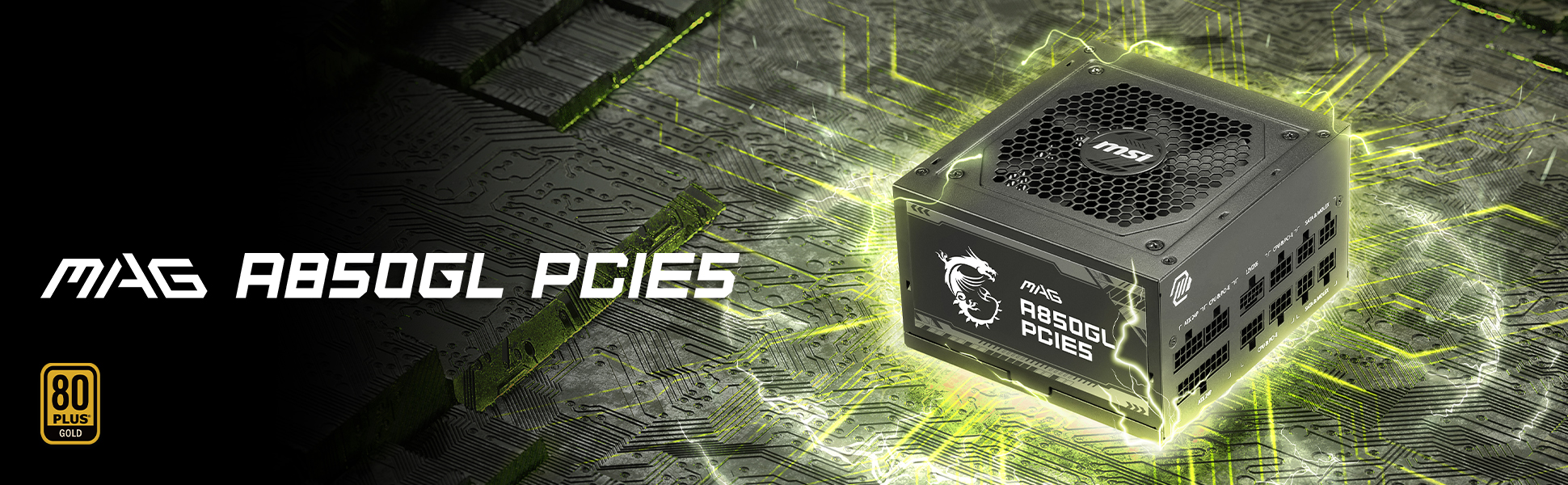 MSI MAG A850GL PCIE5 power supply